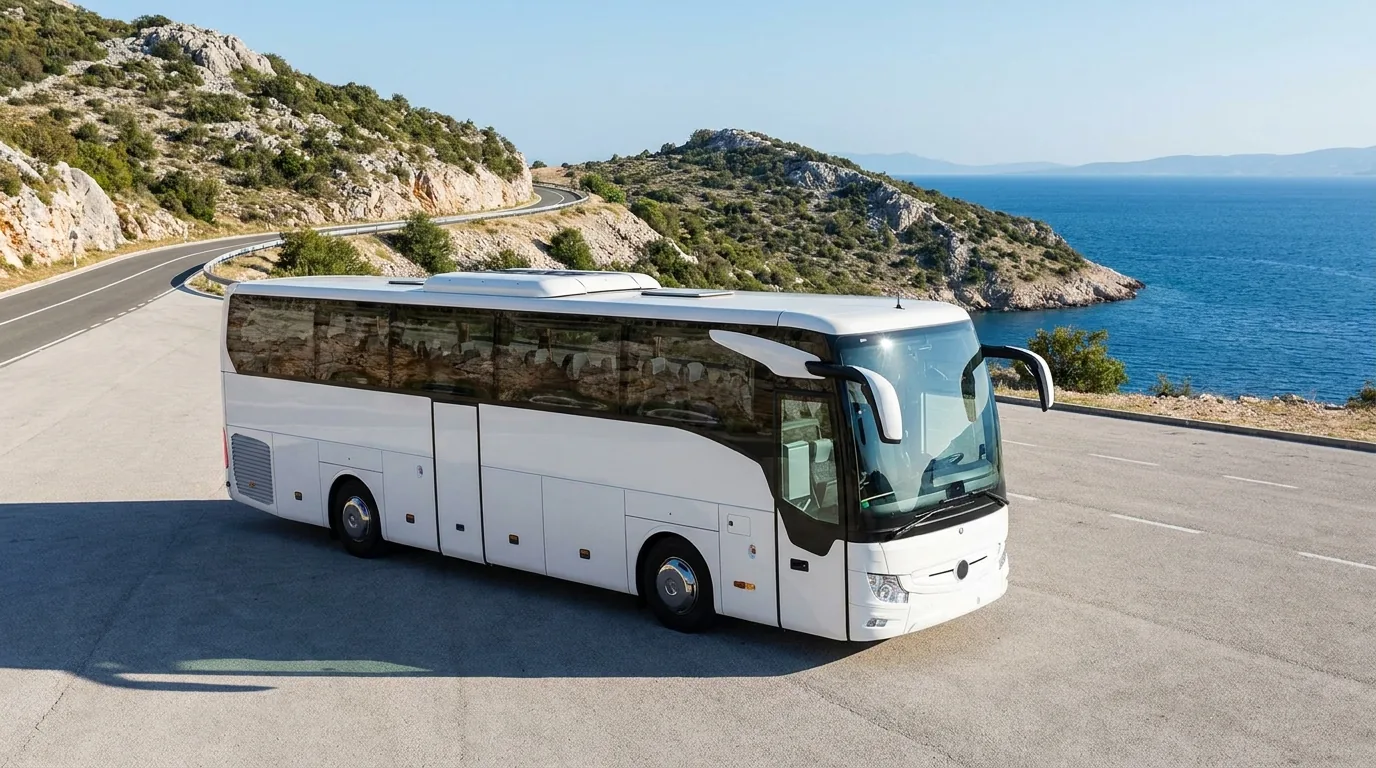 Reisebus mit 50 Sitzen